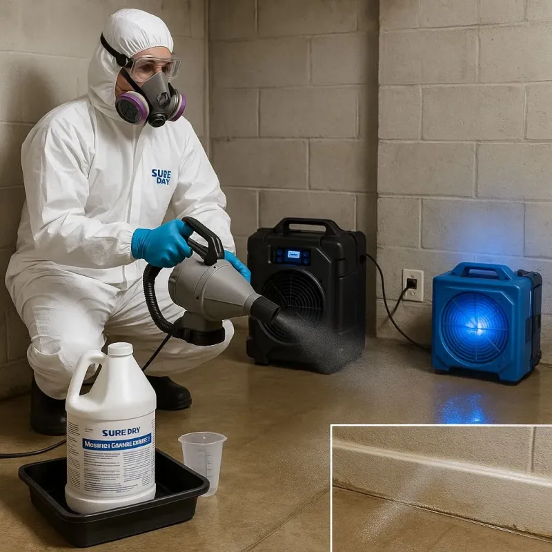 Sanitization and Odor Removal process in Pleasant Grove, OH