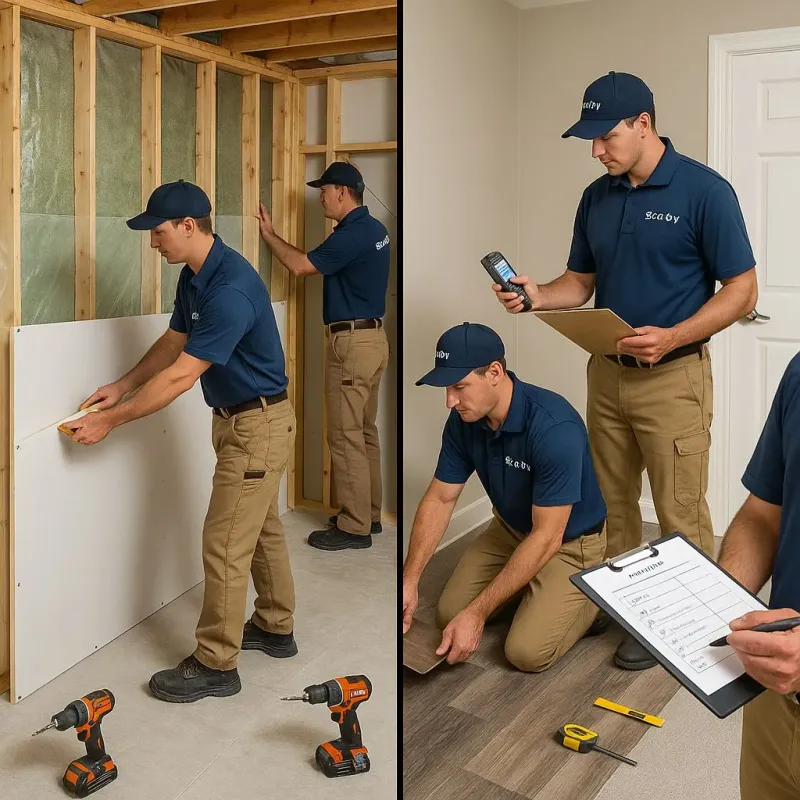 Repairs and Reconstruction process in Pleasant Grove, OH